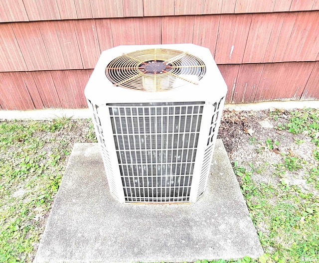 422 E Dr, Flora, IL 62839 - exterior view of central AC unit