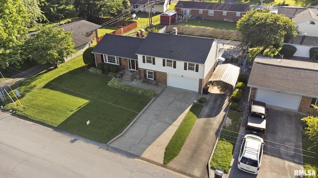 49 Jon St, Metropolis, IL 62960 - aerial view of residential area