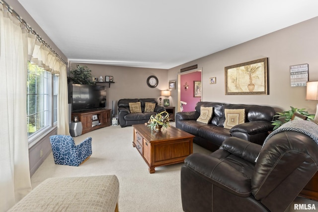 49 Jon St, Metropolis, IL 62960 - living room with light colored carpet