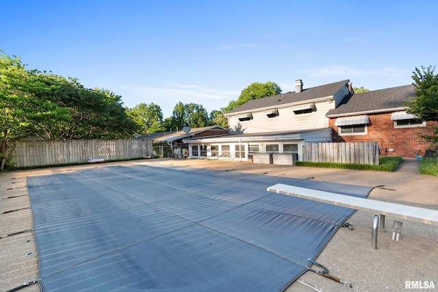49 Jon St, Metropolis, IL 62960 - view of pool featuring a diving board