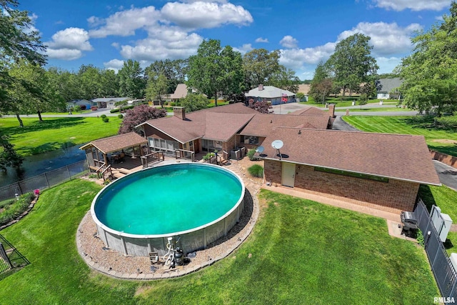 415 E Reichert Dr, Marion, IL 62959 - view of swimming pool featuring a residential view