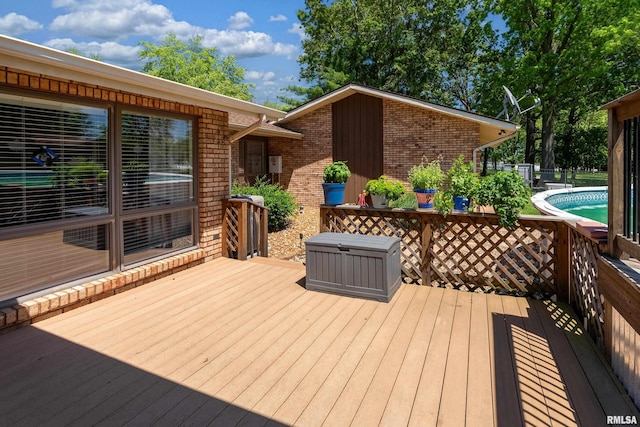 415 E Reichert Dr, Marion, IL 62959 - deck with an outdoor pool