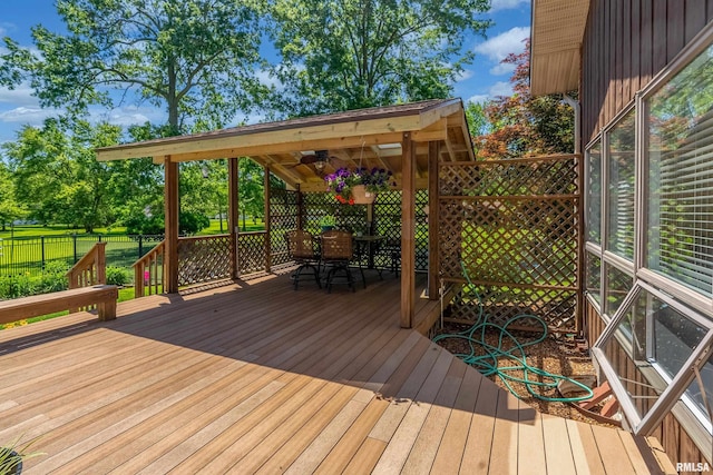 415 E Reichert Dr, Marion, IL 62959 - deck featuring outdoor dining area