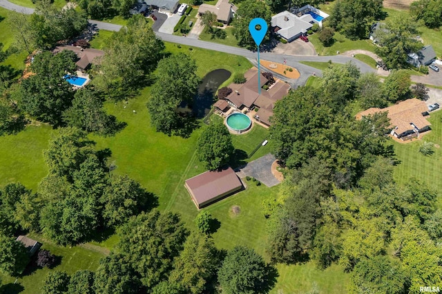 415 E Reichert Dr, Marion, IL 62959 - view of property location with a pool area and nearby suburban area