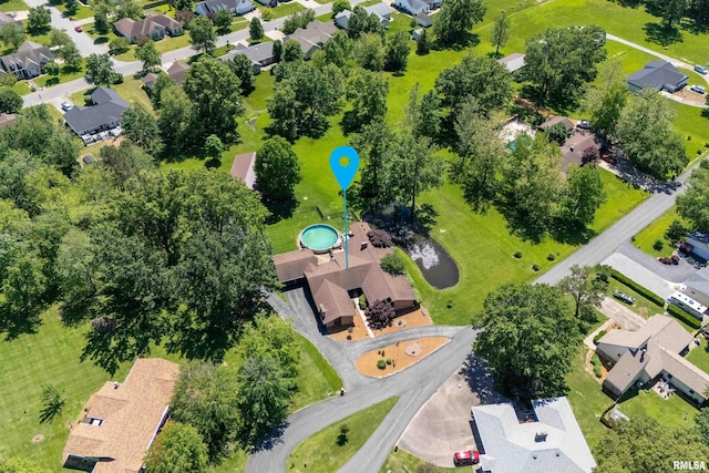 415 E Reichert Dr, Marion, IL 62959 - aerial view of residential area