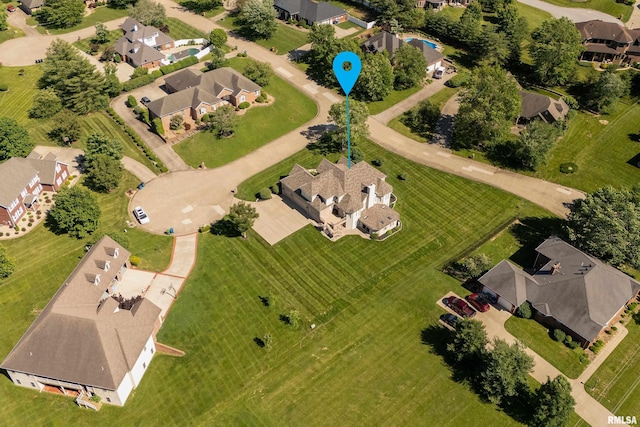 1302 Collins Ln, Marion, IL 62959 - aerial overview of property's location featuring nearby suburban area
