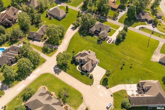 1302 Collins Ln, Marion, IL 62959 - aerial perspective of suburban area