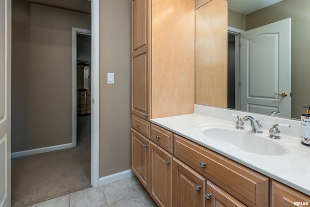 1302 Collins Ln, Marion, IL 62959 - bathroom featuring vanity and baseboards