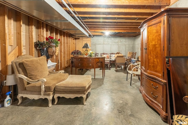 1302 Collins Ln, Marion, IL 62959 - view of unfinished below grade area