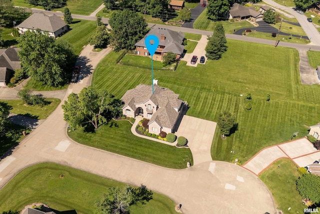 1302 Collins Ln, Marion, IL 62959 - aerial view of property and surrounding area
