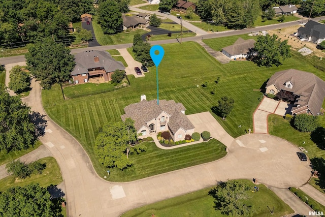 1302 Collins Ln, Marion, IL 62959 - aerial view of property's location featuring nearby suburban area