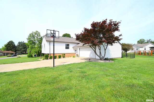 3100 Mulberry Ave, Mount Vernon, IL 62864 - view of property exterior featuring a garage and brick siding