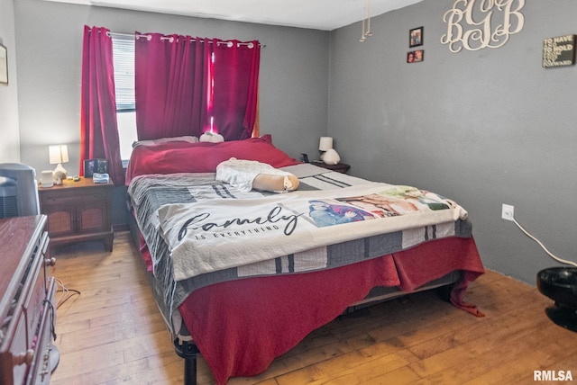 203 E 2nd St, Sparta, IL 62286 - bedroom with hardwood / wood-style floors