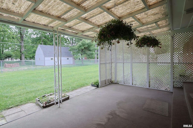 914 Meadow Ln, Salem, IL 62881 - view of unfurnished sunroom