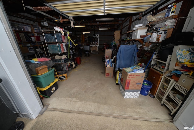 12522 N Dartmouth Ln, Mount Vernon, IL 62864 - storage area with a garage
