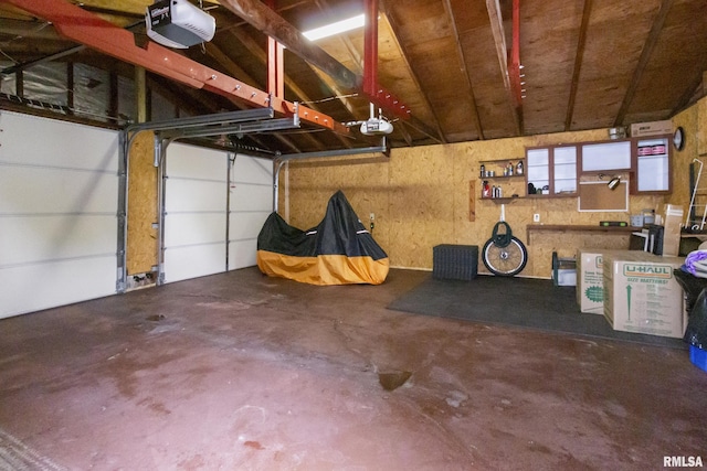 1300 S Duncan St, Marion, IL 62959 - garage featuring a garage door opener