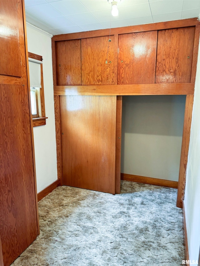 101 Nile St, Anna, IL 62906 - unfurnished bedroom with carpet floors, baseboards, and crown molding