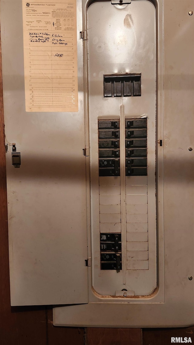 608 N Otis St, Marion, IL 62959 - utility room with electric panel
