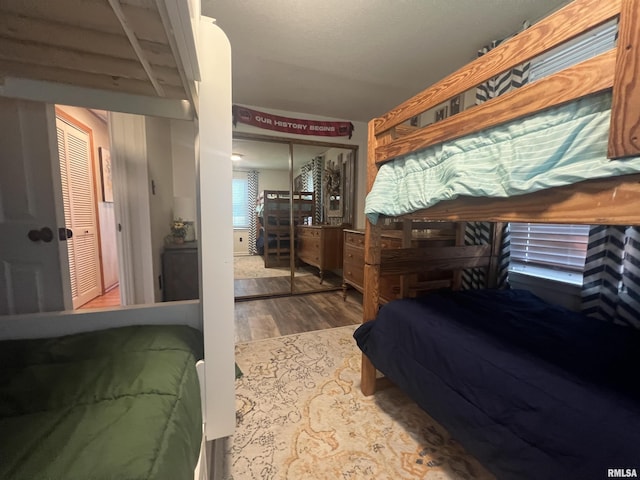 1150 Lakeview Dr, Creal Springs, IL 62922 - bedroom with wood finished floors