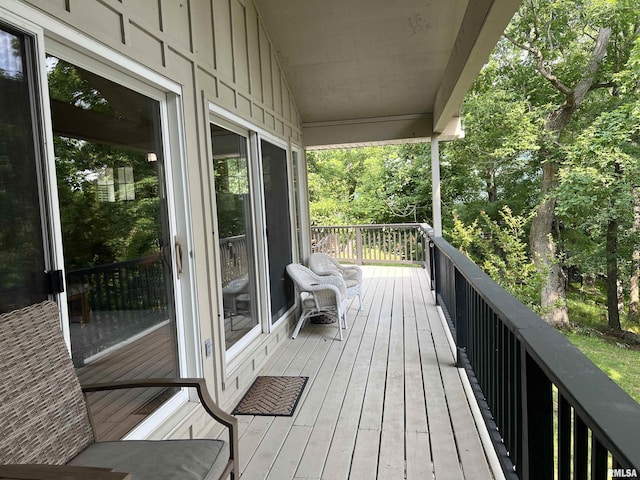 1150 Lakeview Dr, Creal Springs, IL 62922 - view of wooden deck