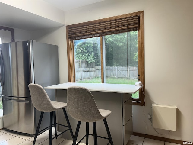 108 N Gordon Ln, Carbondale, IL 62901 - dining room with light tile patterned floors