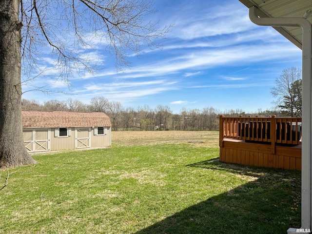 310 Williford Rd, Jonesboro, IL 62952 - view of grassy yard with an outbuilding and a barn