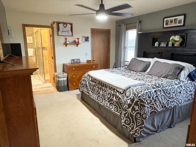 310 Williford Rd, Jonesboro, IL 62952 - carpeted bedroom featuring ceiling fan