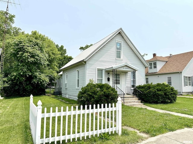 518 Noleman St, Centralia, IL 62801 - view of front of home with central AC
