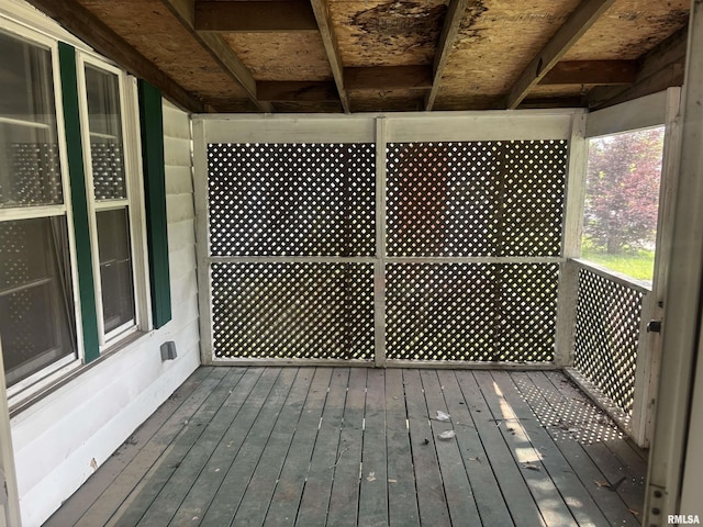 709 S Virginia St, Marion, IL 62959 - view of wooden terrace