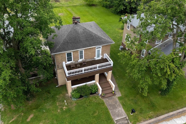 713 E Main St, Marion, IL 62959 - aerial view of property and surrounding area