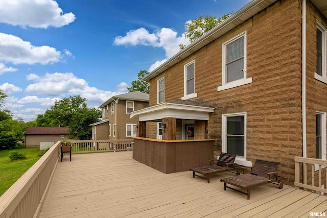 713 E Main St, Marion, IL 62959 - view of deck