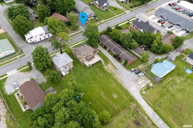 713 E Main St, Marion, IL 62959 - aerial perspective of suburban area