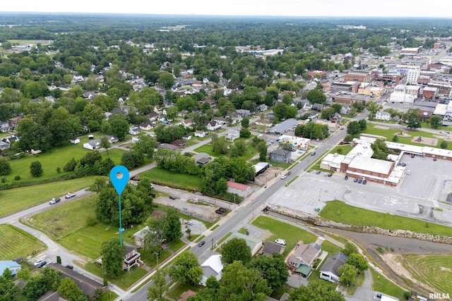 713 E Main St, Marion, IL 62959 - aerial view of property's location
