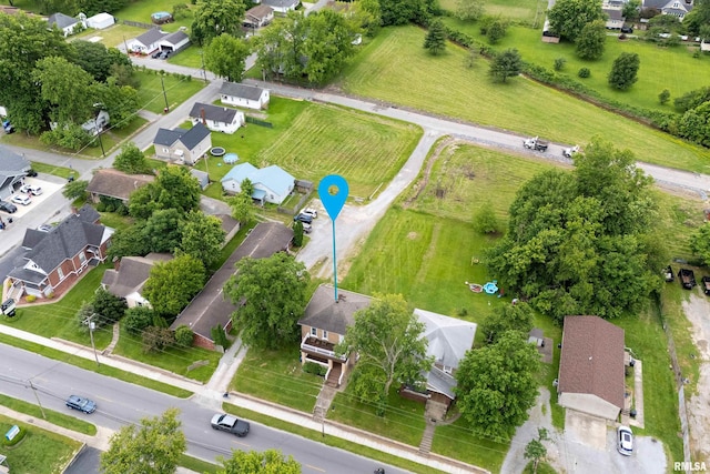 713 E Main St, Marion, IL 62959 - aerial overview of property's location featuring nearby suburban area