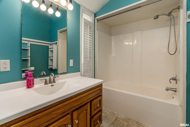 2112 Herbert St, Murphysboro, IL 62966 - full bathroom featuring vanity and washtub / shower combination