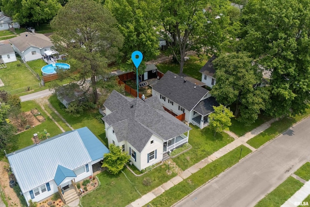 2112 Herbert St, Murphysboro, IL 62966 - aerial view of residential area