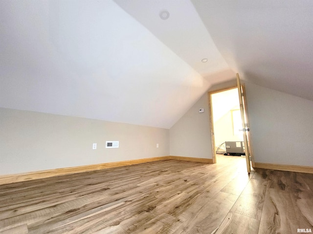 7324 State Route 161st Ext, Iuka, IL 62849 - bonus room featuring light wood-type flooring, lofted ceiling, and baseboards
