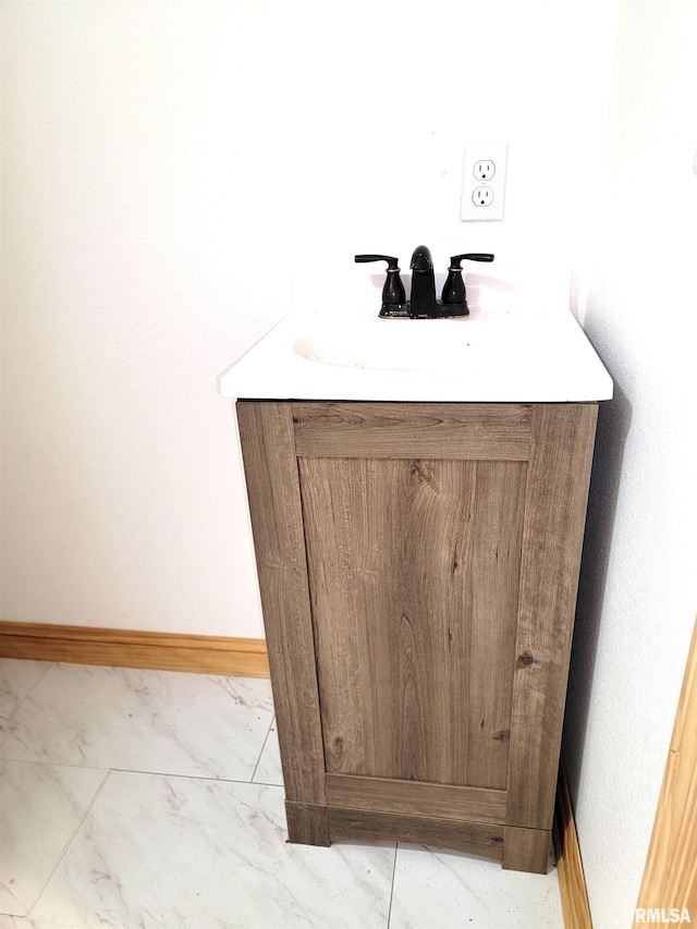 7324 State Route 161st Ext, Iuka, IL 62849 - bathroom view of vanity