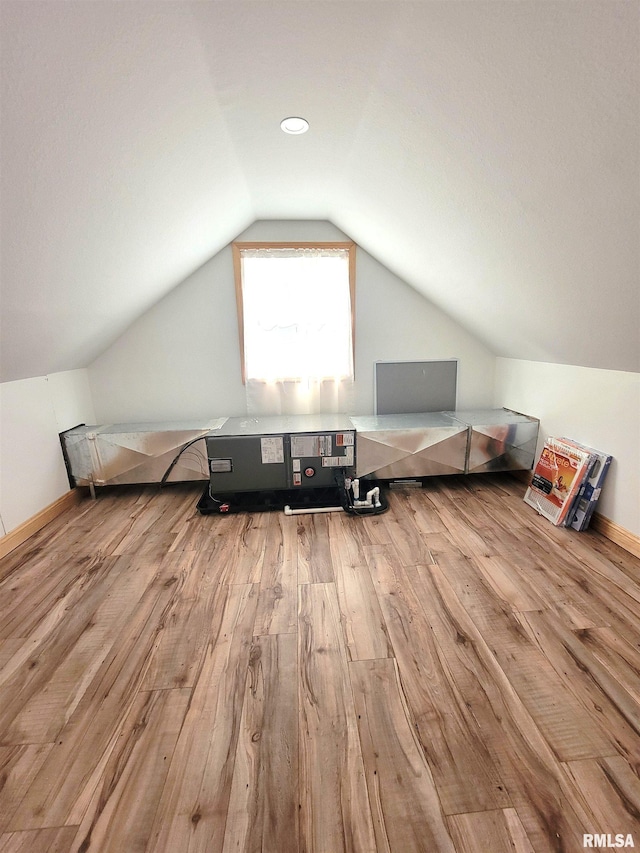 7324 State Route 161st Ext, Iuka, IL 62849 - bonus room with hardwood / wood-style flooring and vaulted ceiling