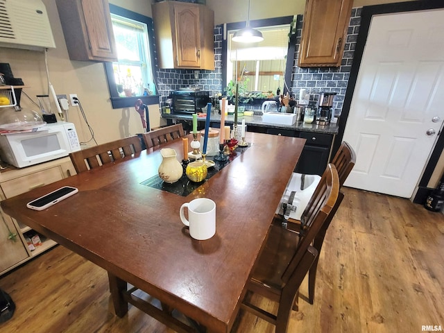 7324 State Route 161st Ext, Iuka, IL 62849 - dining room featuring wood finished floors