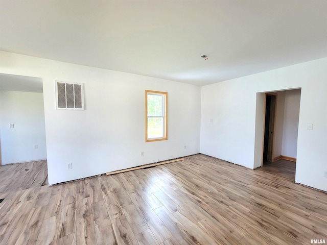 7324 State Route 161st Ext, Iuka, IL 62849 - spare room with light wood finished floors
