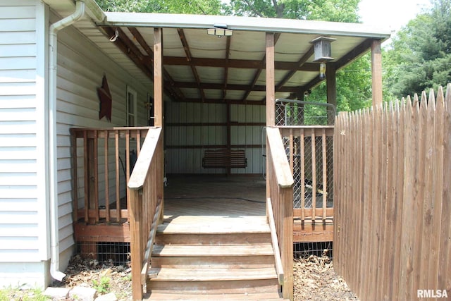 111 Rufus, Mount Vernon, IL 62864 - view of wooden deck