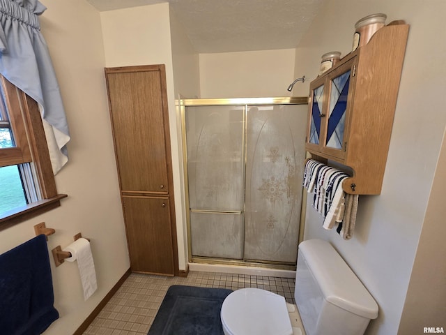 2998 Massac Creek Rd, Metropolis, IL 62960 - bathroom featuring toilet and a stall shower
