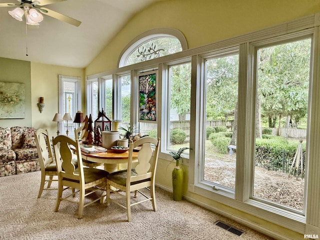 2016 Greenview St, Metropolis, IL 62960 - sunroom with lofted ceiling