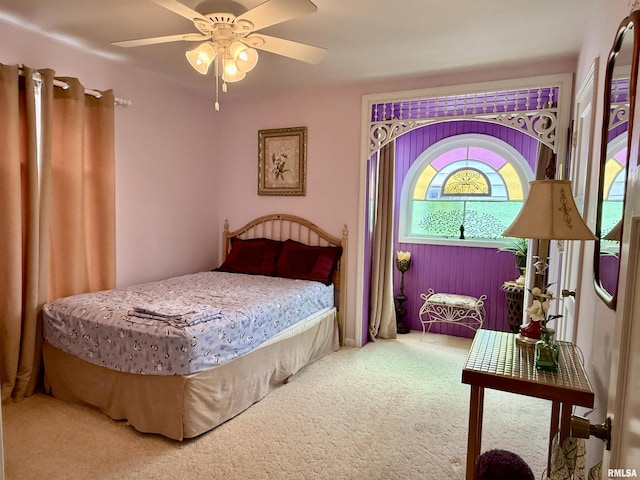 2016 Greenview St, Metropolis, IL 62960 - bedroom featuring carpet flooring and ceiling fan