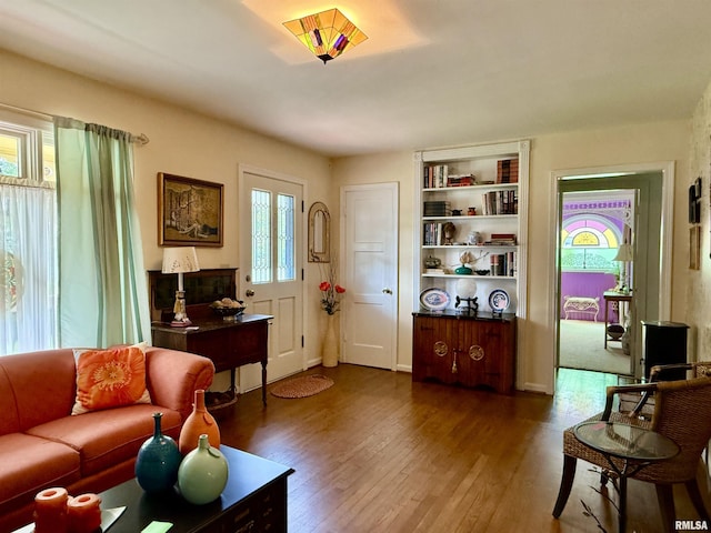 2016 Greenview St, Metropolis, IL 62960 - living room with hardwood / wood-style flooring