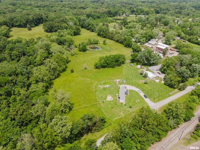 2601 Nielson Crossing Rd, Marion, IL 62959 - bird's eye view of a forest