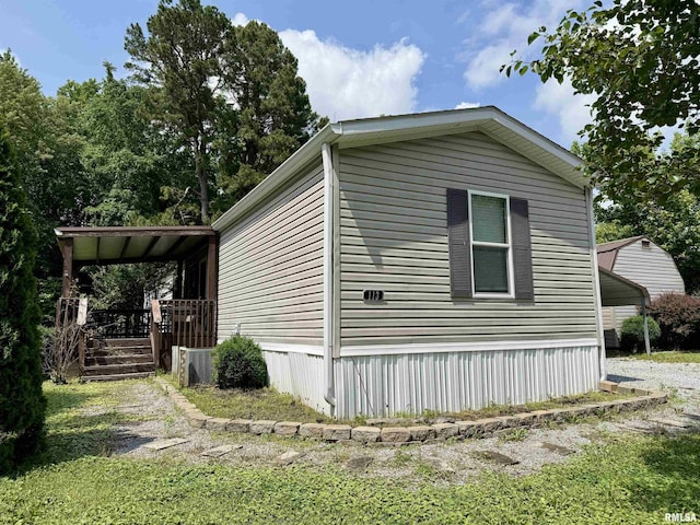 113 E 21st St, Metropolis, IL 62960 - view of side of property