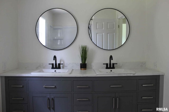 15074 N Mccauley Ln, Mount Vernon, IL 62864 - bathroom featuring double vanity