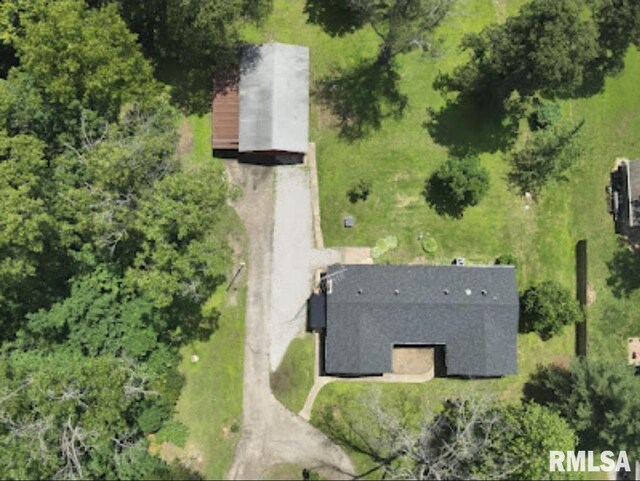 15074 N Mccauley Ln, Mount Vernon, IL 62864 - aerial view of property and surrounding area